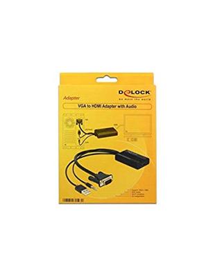 Delock 62597 VGA-naar-HDMI-adapter met audio - thumbnail