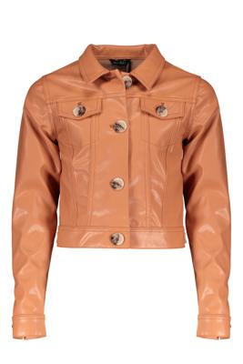 NoBell Meisjes jasje PU - Deni - Soft Copper