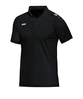 JAKO 6350D Polo Classico Dames - Zwart - 48