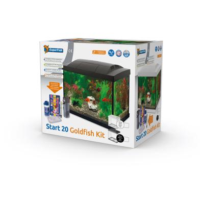 Superfish Start 20 goldfish kit zwart