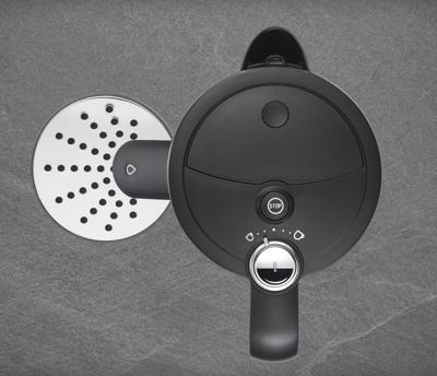 Trisa 2-in1 Perfect Cup sw Waterkoker Aantal/Volume: 1.5 l Zwart