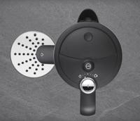 Trisa 2-in1 Perfect Cup sw Waterkoker Aantal/Volume: 1.5 l Zwart - thumbnail