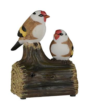 Decoratief tuinfiguur Progarden met geluid Vogel Decoratieve figuren Multicolour Polypropyleen