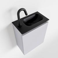 MONDIAZ TURE 40cm toiletmeubel cale. EDEN wastafel urban rechts 1 kraangat - thumbnail