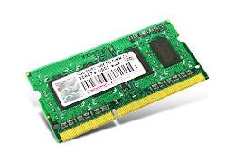 TS512MSK64V1N - Geheugen - DDR3 (SO-DIMM) - 4 GB: 1 x 4 GB - 204-PIN - 1066 MHz / PC3-8500 - CL7