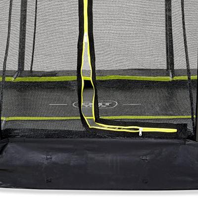 Exit Silhouette InGround trampoline met net - 214 x 153 cm - Zwart