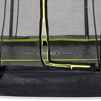 Exit Silhouette InGround trampoline met net - 305 x 214 cm - Zwart - thumbnail