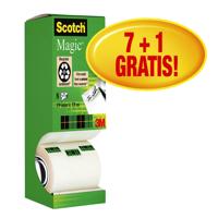 Scotch 7100026960 Plakband Scotch Magic 810 Mat (l x b) 33 m x 19 mm 8 stuk(s) - thumbnail