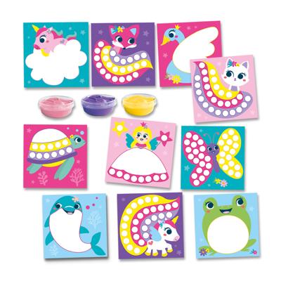 Mijn eerste vingerverfset - Fantastische wezens kinderen SES Creative meerkleurig