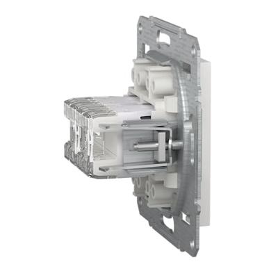 Schneider Electric EPH4870121D RJ45-gegevensaansluitdoos Asfora Wit (RAL 9003) 1 stuk(s)