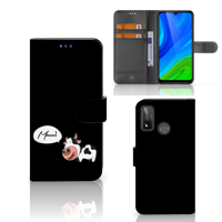 Huawei P Smart 2020 Leuk Hoesje Cow - thumbnail