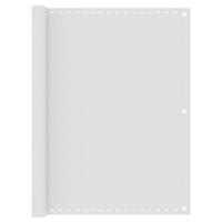 VidaXL Balkonscherm 120x600 cm hdpe wit - thumbnail