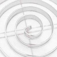 Rookgenerator koud rond 33,5 cm roestvrij staal - thumbnail