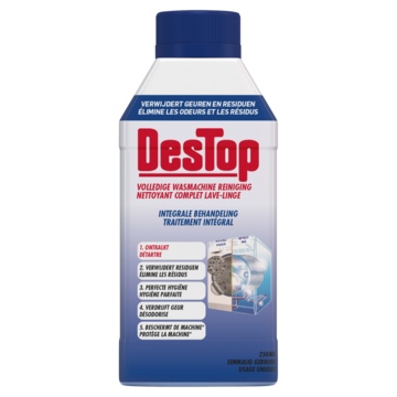 Destop Wasmachinereiniger Integrale Behandeling 250 ml bij Jumbo