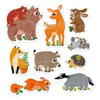 Banana Panda - oplopende puzzels bosdieren - 33st. - thumbnail