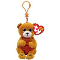 Ty Beanie babies bellies clip duncan bear, 10cm - thumbnail