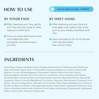 Eqqualberry Swimming Pool Toner Pads 200ml - thumbnail