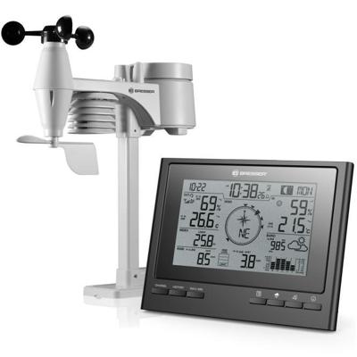 BRESSER ClimateScout 7-in-1 Draadloos Weerstation (zwart)