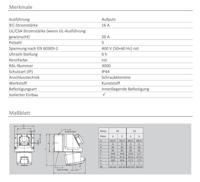 Walther Werke 114 114 CEE-wandcontactdoos 16 A 5-polig 400 V 1 stuk(s) - thumbnail
