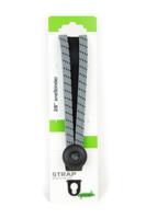 Widek B.V. Widek eye binder 1x24 mm. zwart. 2x12 mm. steengrijs met zwarte stalen platen op kaart (54 cm.) - thumbnail