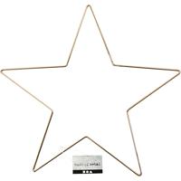 Creativ Company Ster, d 30 cm, dikte 3 mm, goud, 1 stuk - thumbnail