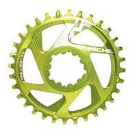 Miche kettingblad 11v 30t xm sr geel aluminium - thumbnail