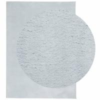 Vloerkleed laagpolig zacht en wasbaar 200x280 cm blauw - thumbnail