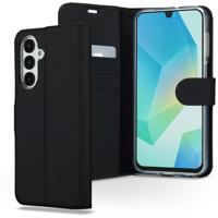 Accezz Wallet Softcase voor Samsung Galaxy A17 Telefoonhoesje Zwart - thumbnail