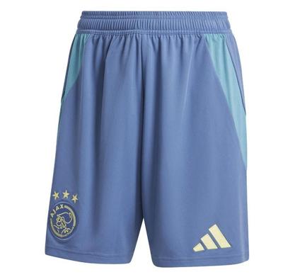 Ajax Broekje Uit Senior 2024/2025 - Maat XS - Kleur: GeelBlauw | Soccerfanshop