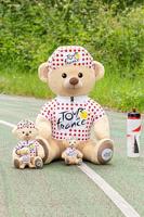 Pluche - GIPSY TOYS - Tour De France - BEER IN STIPPENTRUI 15 CM - thumbnail