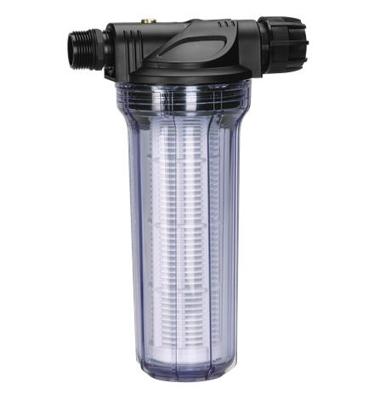 GARDENA voorzetfilter voor pomp 6000 l/h (zwart/transparant, 1730-20)