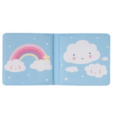 A Little Lovely Company badboekje Cloud&Friends 12 cm foam blauw/roze A Little Lovely Company badboekje Cloud&Friends 12 cm foam blauw/roze