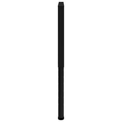 Werkbankframes verstelbaar 2 st 85x(69-95,5) cm metaal zwart