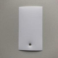 PVC-labels 50x90 mm wit 0,2 mm dik 1 gat - thumbnail