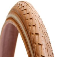 DeliTire buitenband 22 x 1.75 (47 457) rubber reflectie bruin - thumbnail