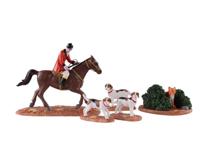 Fox hunt set of 5 kerstfiguur LEMAX - Lemax - thumbnail