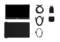 Verbatim PM-14 Draagbare monitor Energielabel A (A - G) 35.6 cm (14 inch) 1920 x 1080 Pixel 16:9 6 ms HDMI, USB-A 2.0, USB-C, Hoofdtelefoon (3.5 mm jackplug) - thumbnail