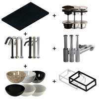 Waskomset Plieger Houston Wengé - thumbnail