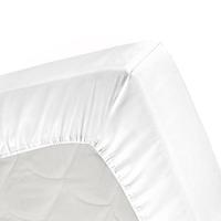 Cinderella single-split topper jersey 160x200/210 white tot 15cm - thumbnail