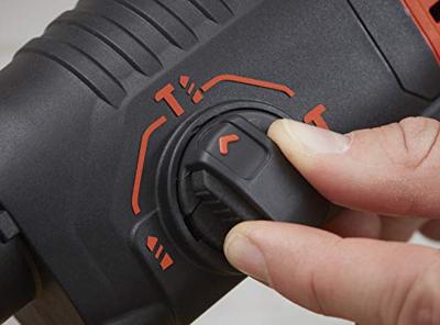 BLACK+DECKER BEHS01 650W 1.4J SDS+ Boorhamer | Zijhandgreep | Dieptestop | 6mm en 8mm betonboor | Boorkopadapter - BEHS01-QS BLACK+DECKER BEHS01 650W 1.4J SDS+ Boorhamer | Zijhandgreep | Dieptestop | 6mm en 8mm betonboor | Boorkopadapter - BEHS01-QS