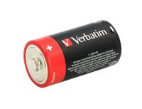 Verbatim C-alkalinebatterij - 1.5V / C-LR14, 2 stuks - thumbnail