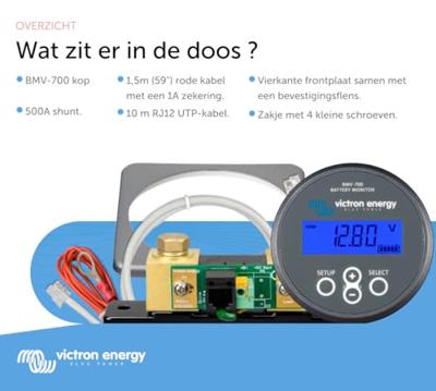 Victron Energy BMV-700 BAM010700000R Accubewaking