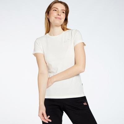 Dames-T-Shirt met Korte Mouwen Puma Wit Maat S