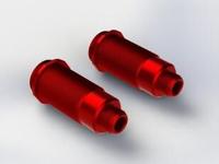 Aluminium Shock Body 16x52MM (RED) (2PCS) (AR330341) - thumbnail