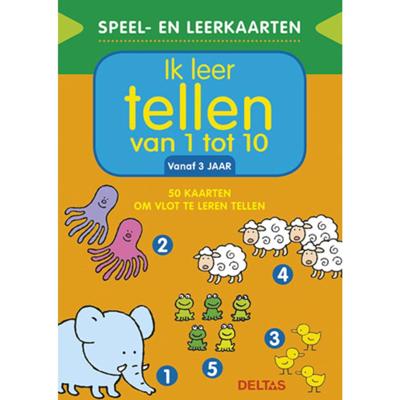 Deltas Speel- en leerkaarten - ik leer tellen van 1 tot 10 (3+) Deltas Speel- en leerkaarten - ik leer tellen van 1 tot 10 (3+)