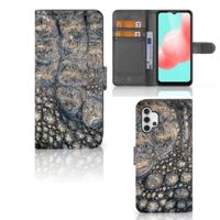 Samsung Galaxy A32 5G | Telefoonhoesje | Met pasjeshouder | Krokodillenprint - thumbnail