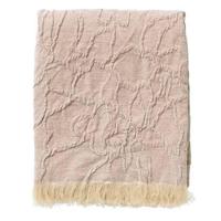 Dutch Decor Florine Plaid met Franjes 140x180 cm Beige - thumbnail