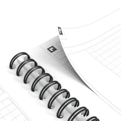 Oxford INTERNATIONAL notebook, 160 bladzijden, ft B5, geruit 5 mm Oxford INTERNATIONAL notebook, 160 bladzijden, ft B5, geruit 5 mm