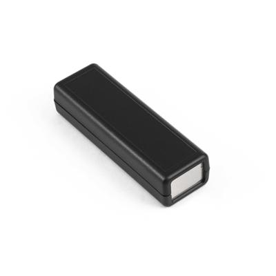 Hammond Electronics 1593DALBK Handbehuizing 114 x 36 x 26 ABS kunststof, Aluminium Zwart 1 stuk(s) Hammond Electronics 1593DALBK Handbehuizing 114 x 36 x 26 ABS kunststof, Aluminium Zwart 1 stuk(s)