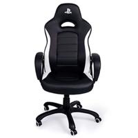 NACON PCCH-350 Universele gamestoel Gecapitonneerde zitting Zwart, Wit - thumbnail